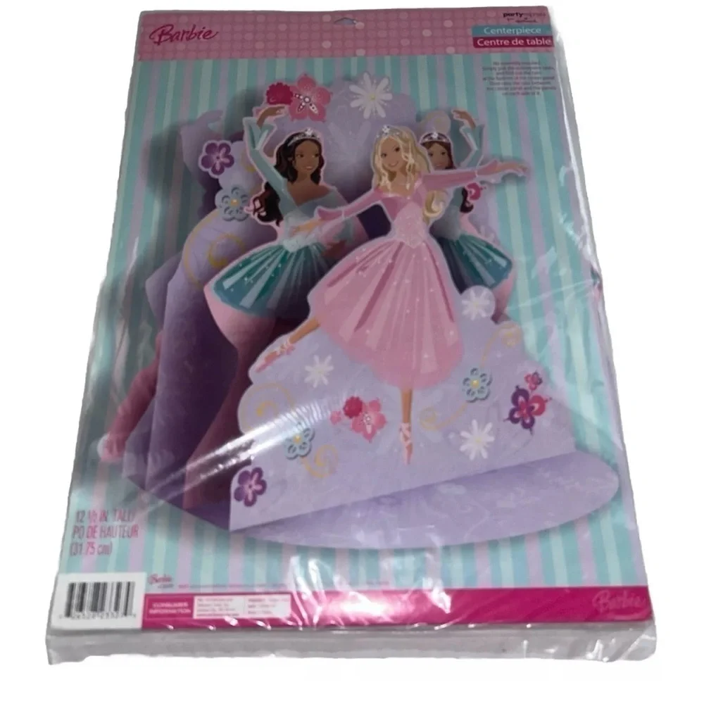 Three Hallmark Barbie Ballerinas Centerpiece Birthday Party 12 1/2